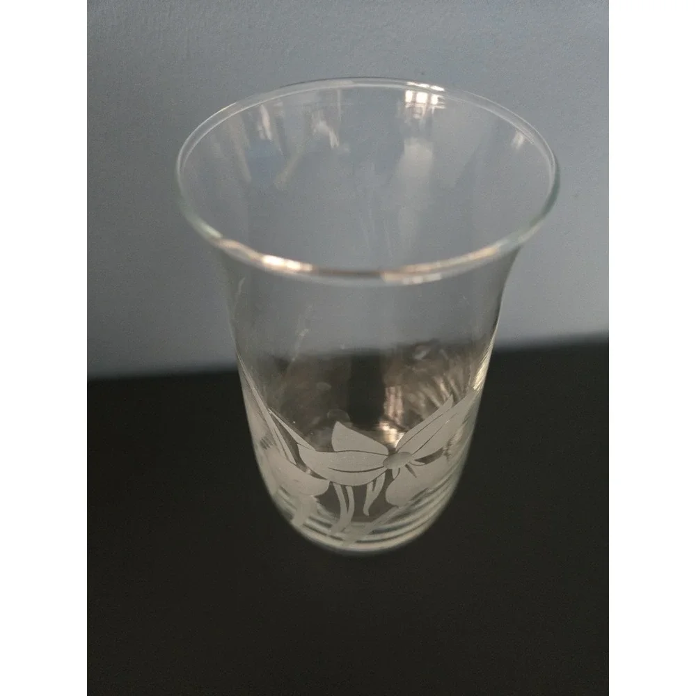 Crystal Clear Industries Crystal Floral 16 oz Glasses Made In Turkey Replacement